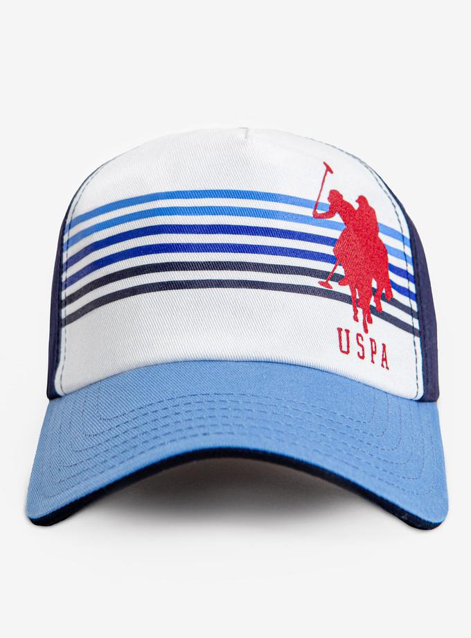 USPA BOYS SURF STRIPE LOGO BASEBALL CAP High Quality