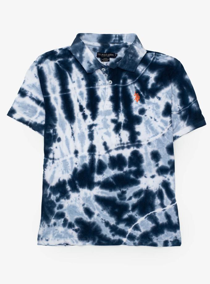 USPA BOYS TIE DYE POLO SHIRT High Quality