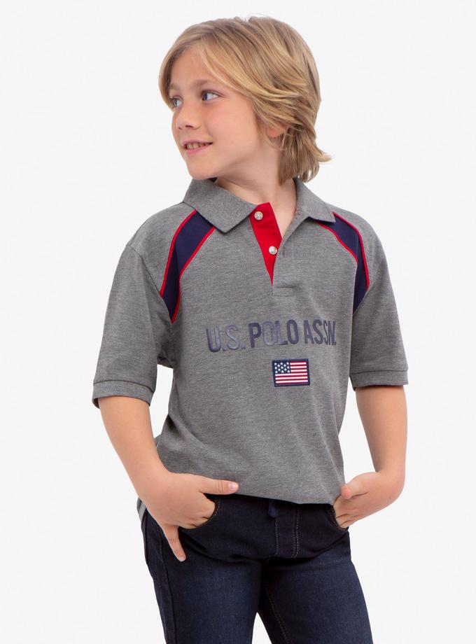 USPA BOYS U.S. POLO ASSN. PIQUE POLO SHIRT Free shipping