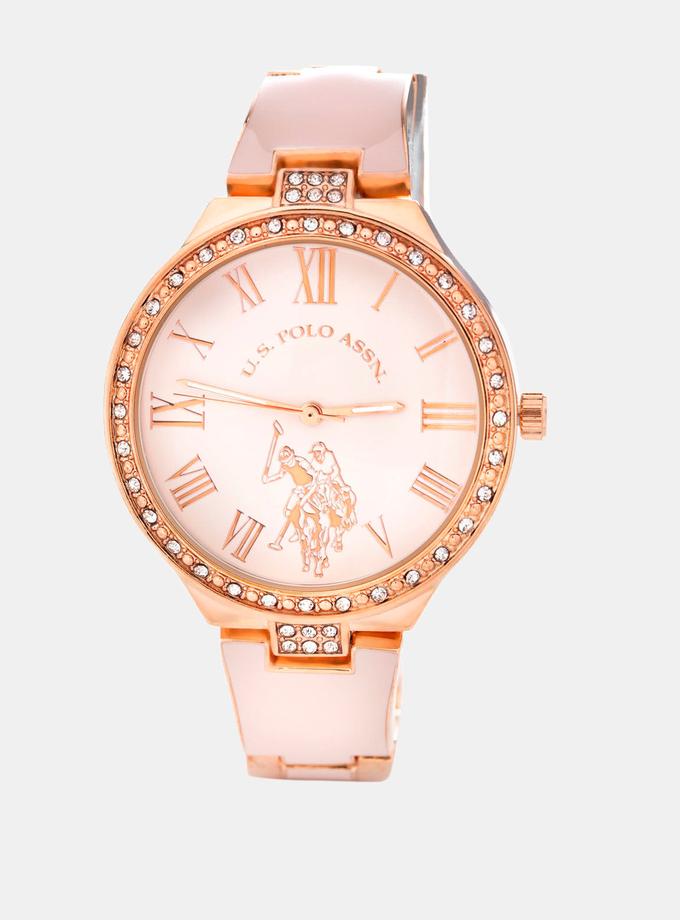 USPA BRACELET WATCH WITH DIAMOND FACE New Arrival