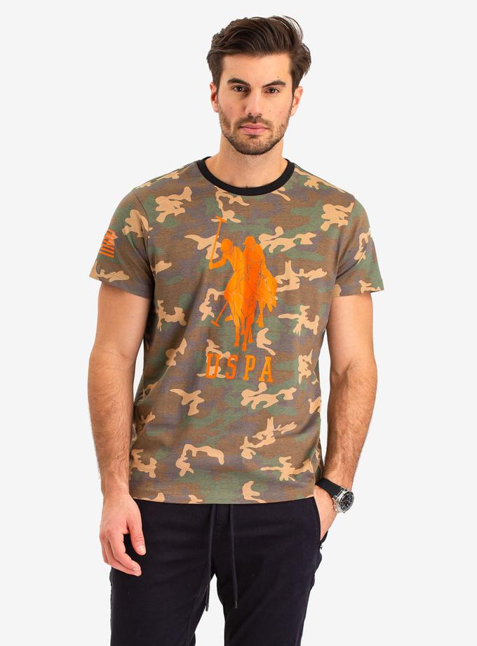 USPA CAMO LOGO CREW NECK T-SHIRT Best Seller