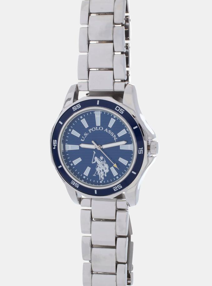 USPA CHAIN WATCH WITH BLUCE FACE Best Price