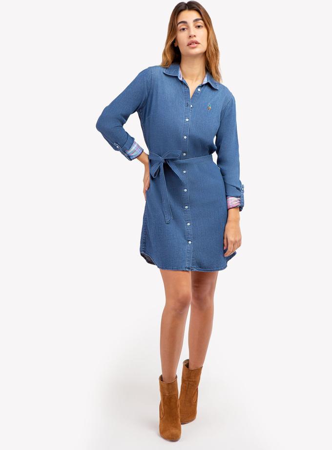 USPA CHAMBRAY DRESS On Sale