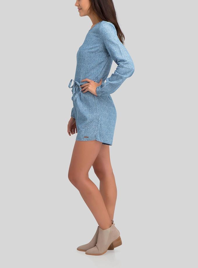 USPA CHAMBRAY LONG SLEEVE ROMPER Best Buy