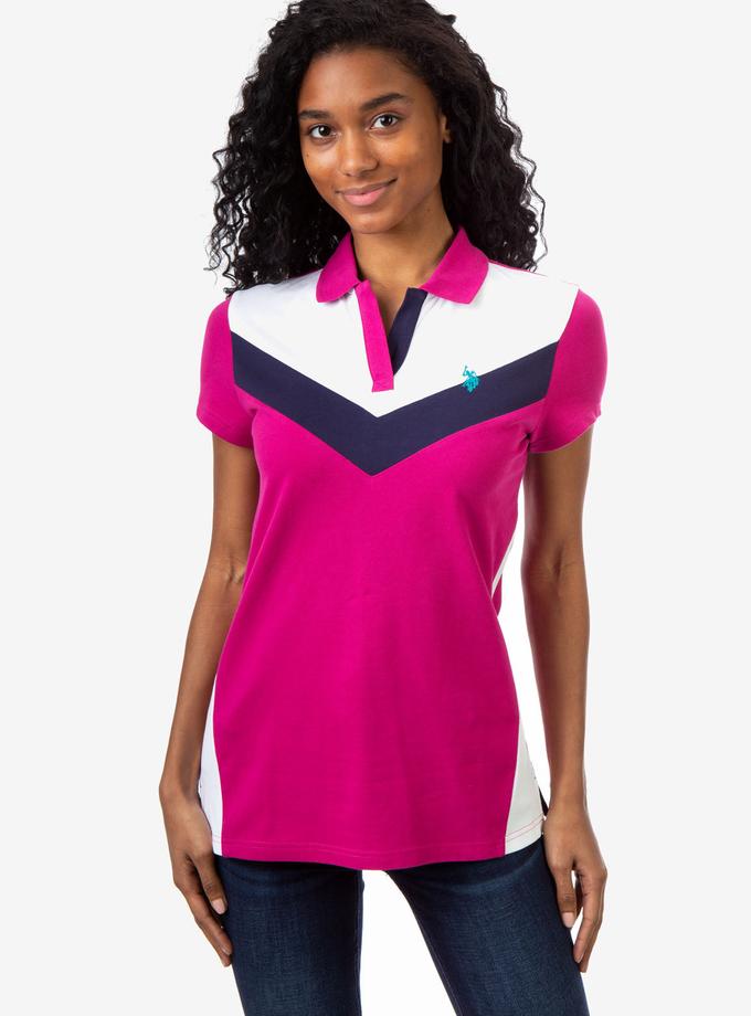 USPA CHEVRON COLORBLOCK POLO SHIRT Best Price