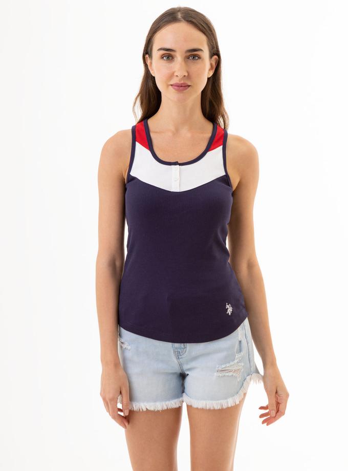 USPA CHEVRON HENLEY TANK Free shipping