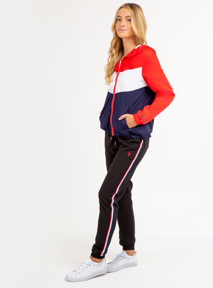 USPA CHEVRON HOODED ZIP FRONT JACKET Best Seller