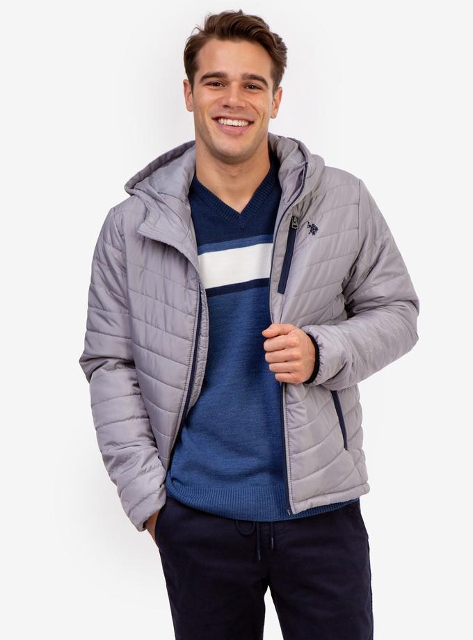 USPA CHEVRON PUFFER JACKET On Sale