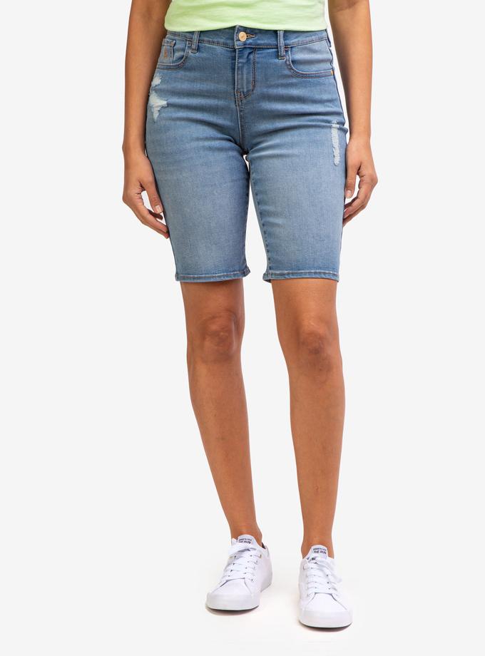 USPA CLASSIC DENIM BERMUDA SHORTS For Sale