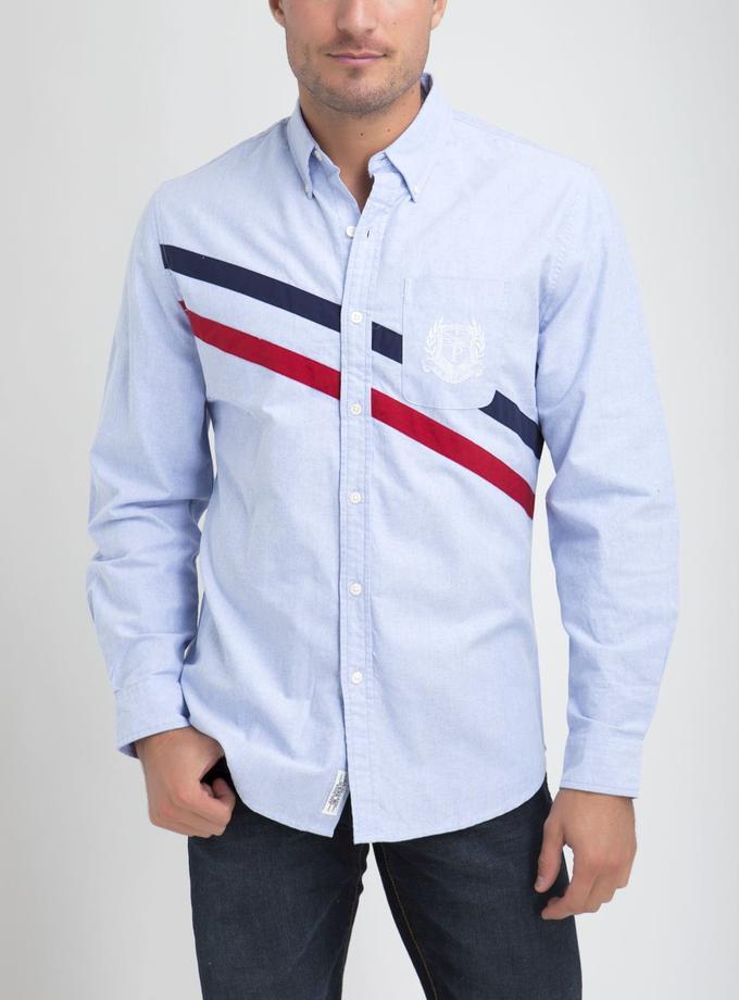 USPA CLASSIC FIT DIAGONAL SHIRT IN OXFORD For Sale