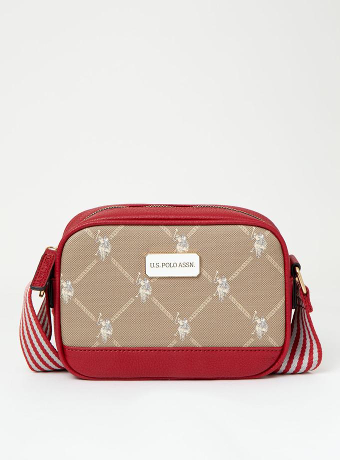 USPA CLASSIC SIGNATURE PRINT CROSSBODY BAG Best Buy