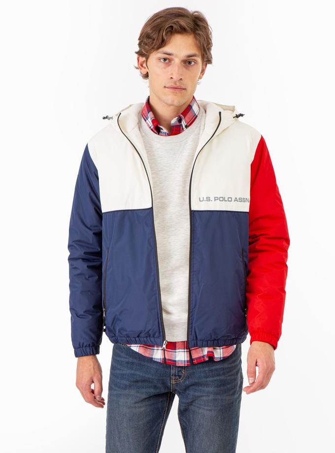 USPA COLORBLOCK AMERICANA WINDBREAKER Free shipping