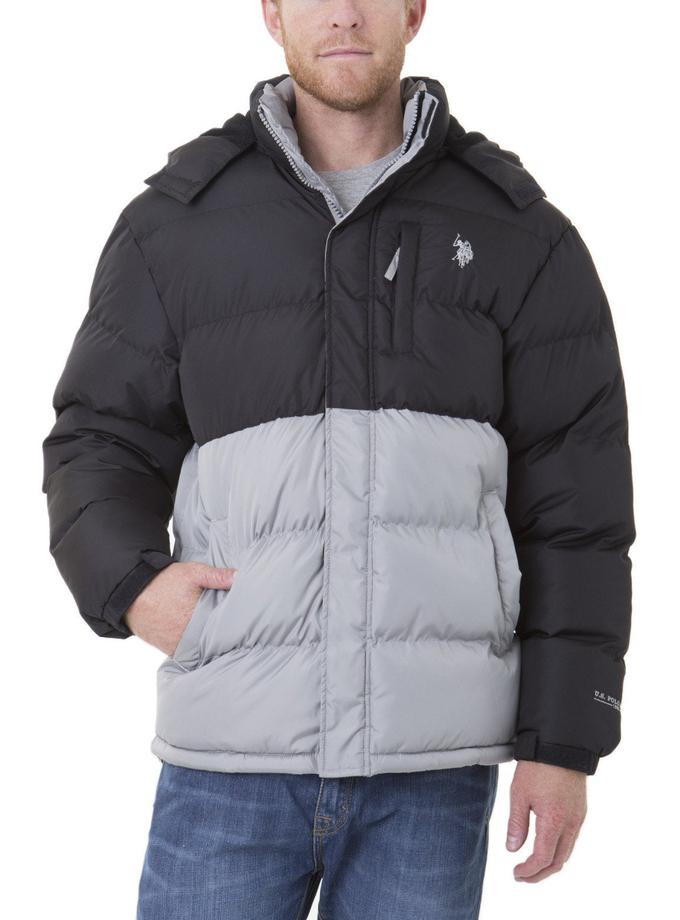 USPA COLORBLOCK BUBBLE JACKET Best Seller