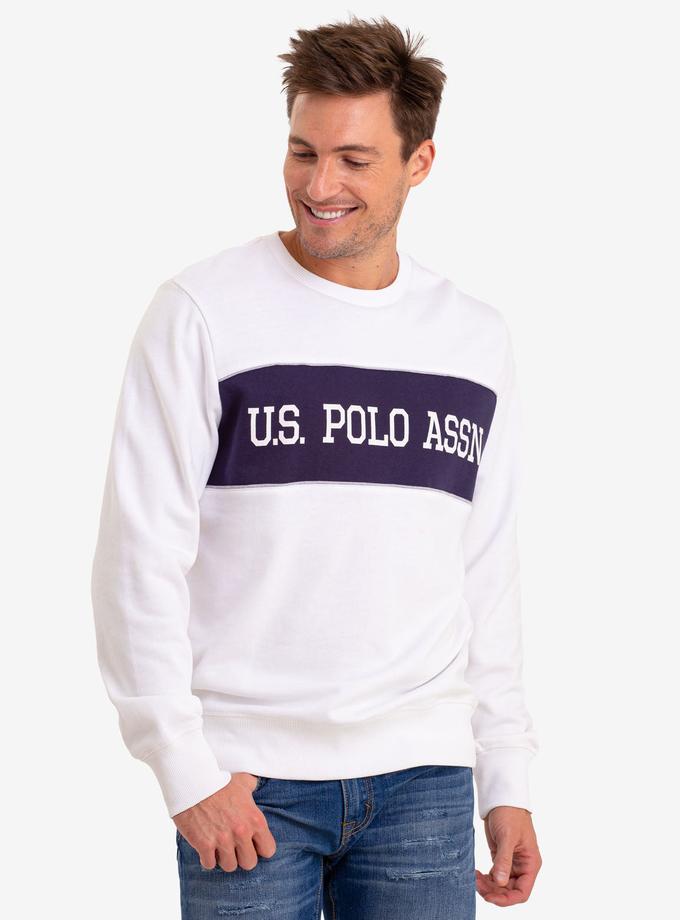 USPA COLORBLOCK CREW NECK SWEAT SHIRT New Arrival