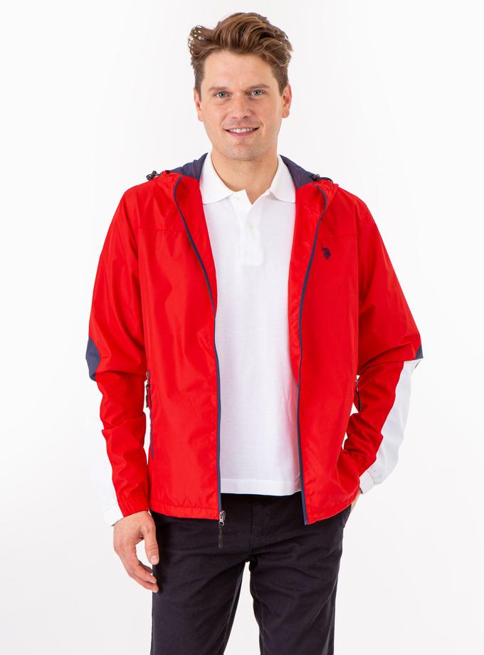 USPA COLORBLOCK HOODED JACKET Free shipping