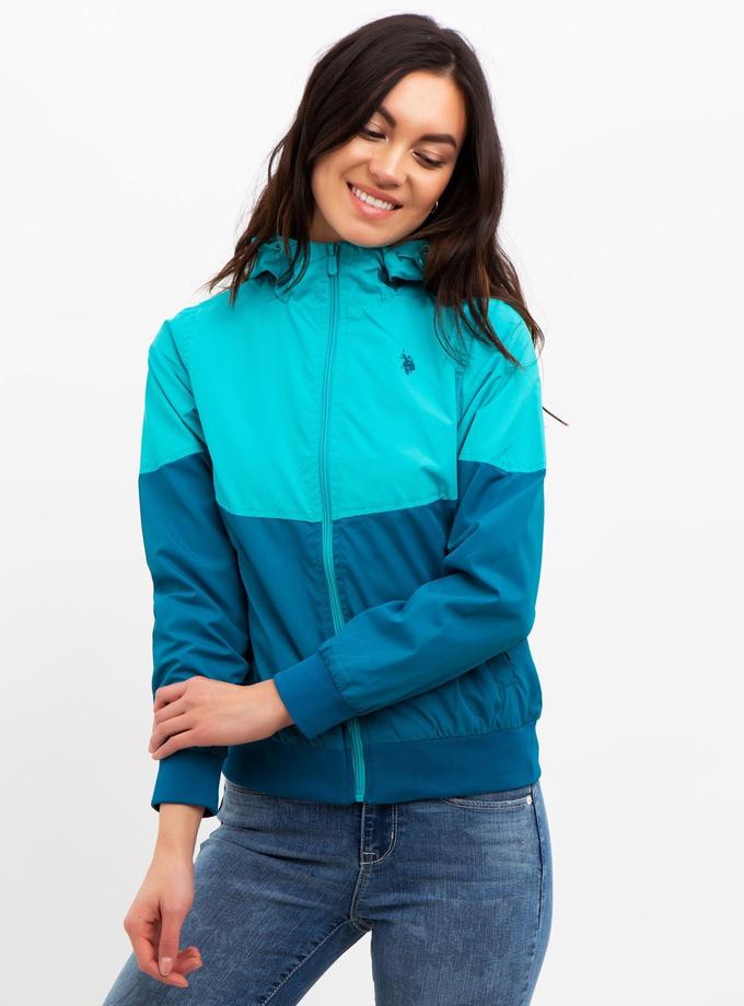 USPA COLORBLOCK HOODED WINDBREAKER For Sale