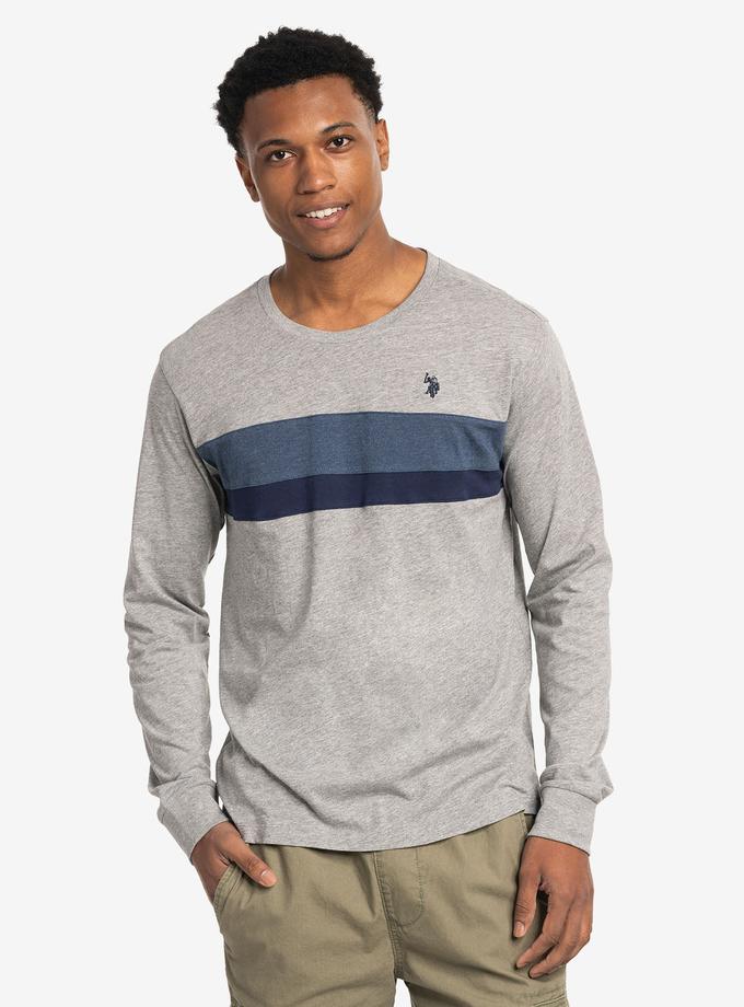 USPA COLORBLOCK LONG SLEEVE JERSEY T-SHIRT Best Buy