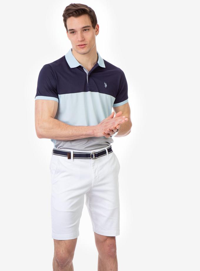 USPA COLORBLOCK PIQUE GOLF SHIRT New Arrival