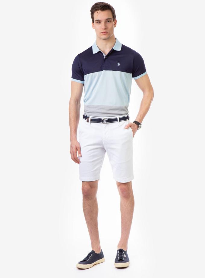 USPA COLORBLOCK PIQUE GOLF SHIRT New Arrival