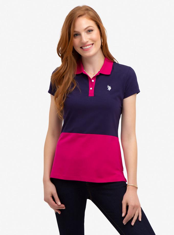 USPA COLORBLOCK POLO SHIRT High Quality