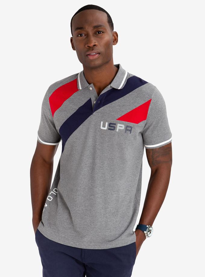 USPA COLORBLOCK POLO SHIRT On Sale