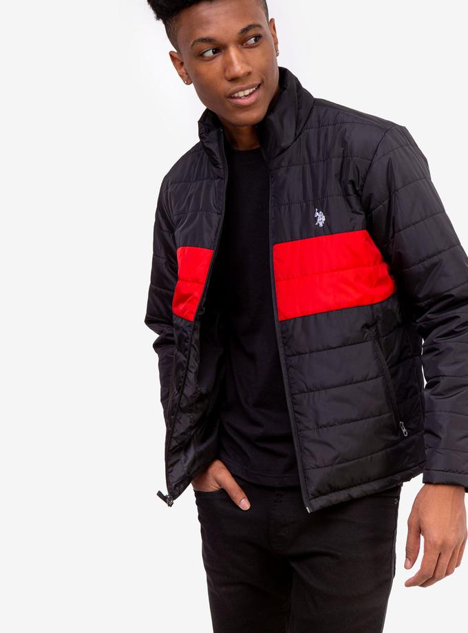 USPA COLORBLOCK PUFFER JACKET On Sale