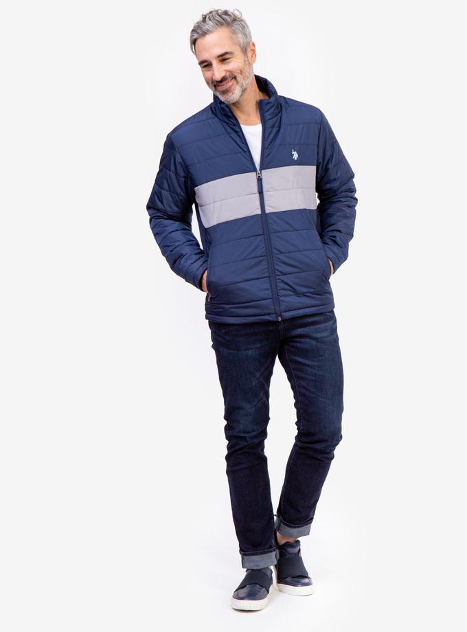 USPA COLORBLOCK PUFFER JACKET On Sale