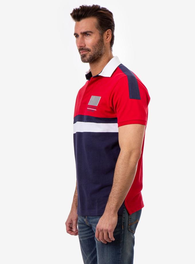 USPA COLORBLOCK SIDE LOGO POLO SHIRT Best Seller