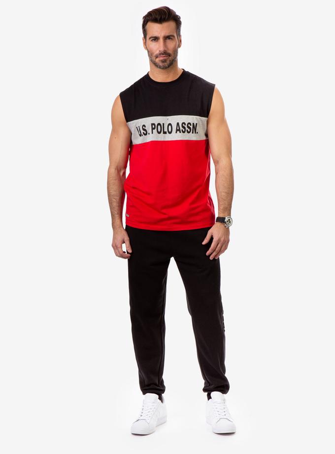 USPA COLORBLOCK WORDMARK MUSCLE TANK Free shipping