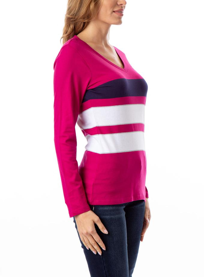 USPA COMBO STRIPE LONG SLEEVE T-SHIRT On Sale