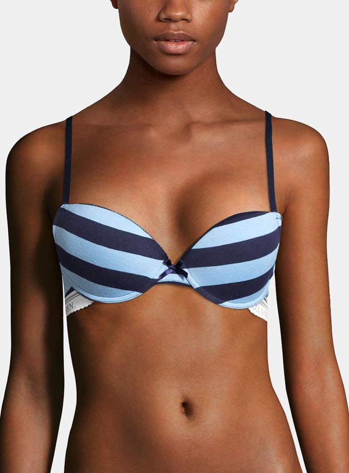 USPA CONVERTIBLE BACK STRIPE BRA High Quality