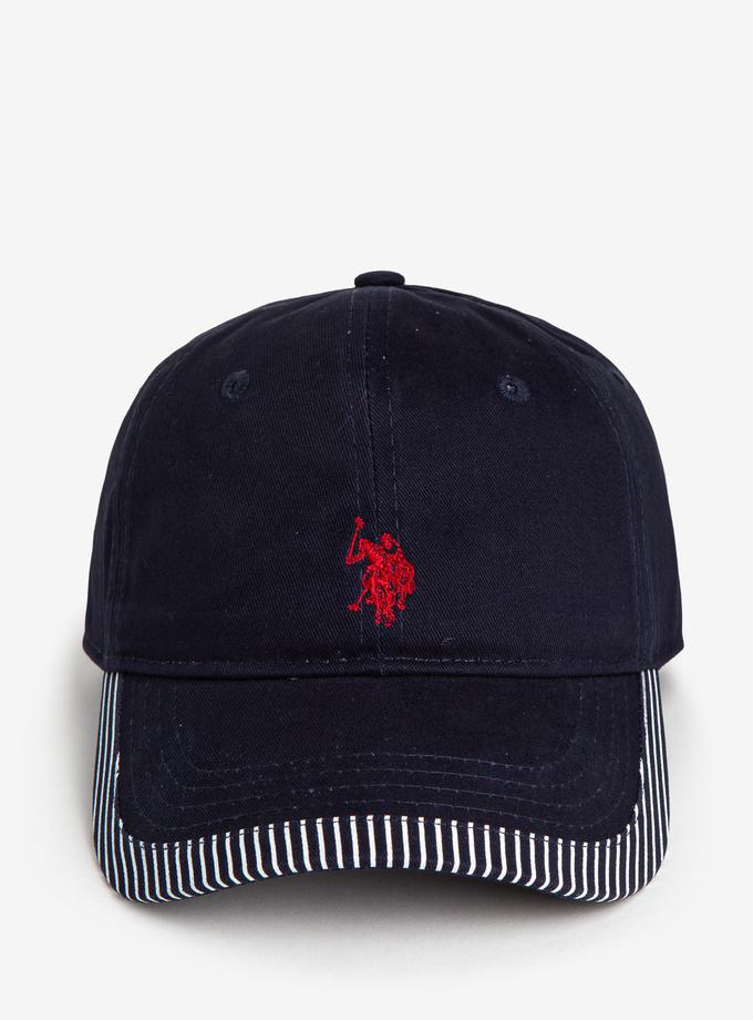 USPA COTTON TWILL EMBROIDERED LOGO BASEBALL CAP Best Buy