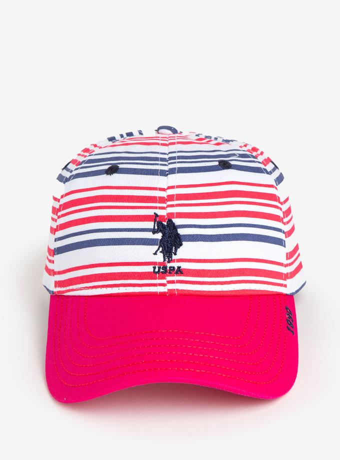 USPA COTTON TWILL STRIPE BASEBALL CAP On Sale