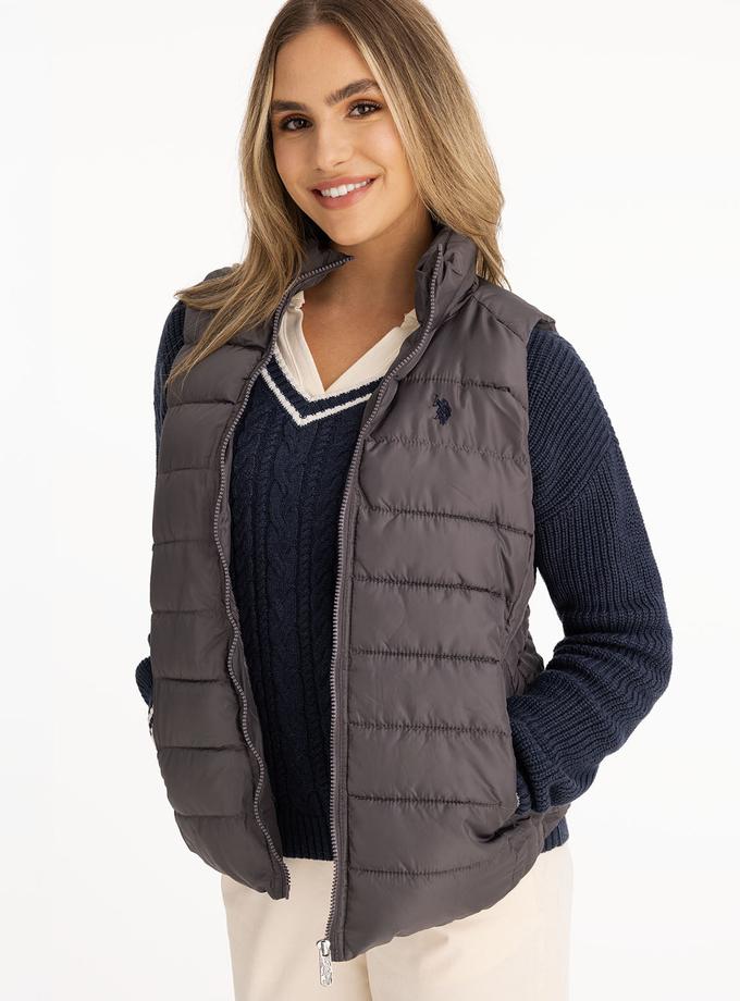 USPA COZY FUR LINED VEST On Sale