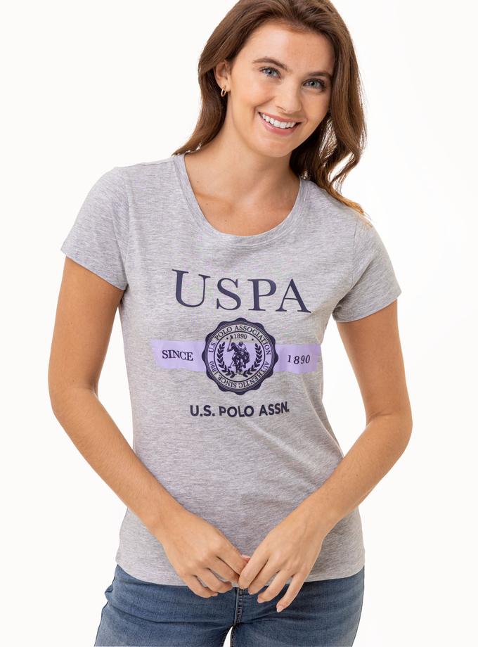 USPA CREST SEMI SCOOP GRAPHIC T-SHIRT Free shipping