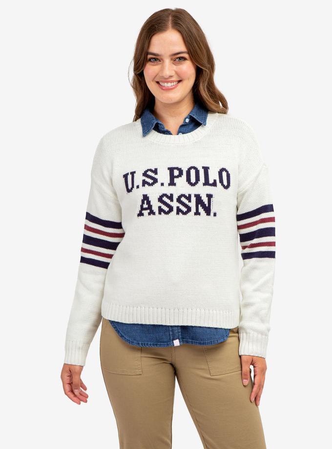 USPA CREW NECK VARSITY SWEATER New Arrival