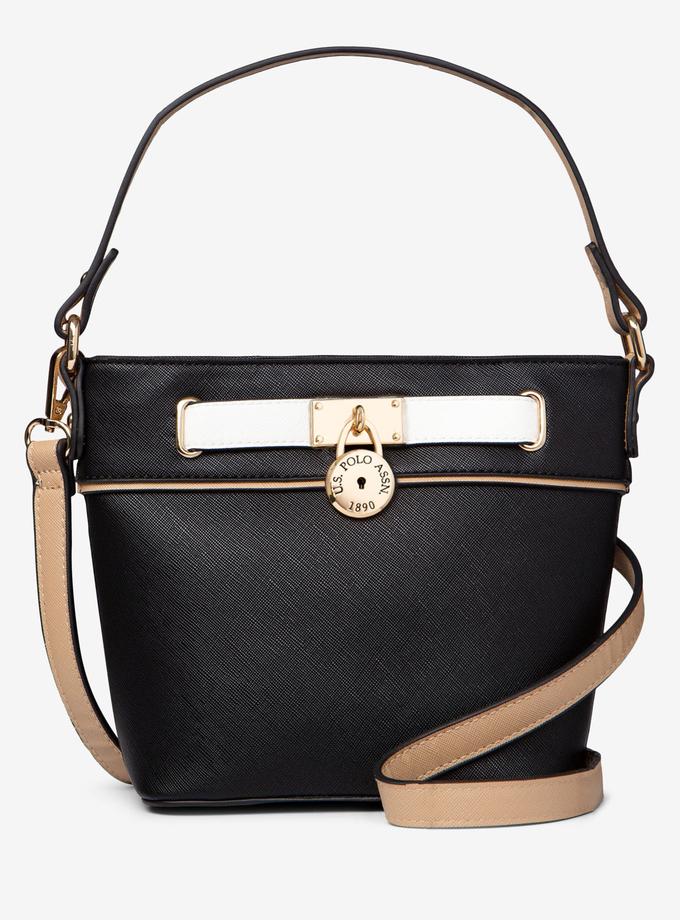 USPA CROSSBODY BAG WITH BELTED LOCK On Sale