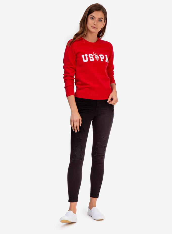 USPA CURVY ULTRA HIGH RISE DESTRUCTED SKINNY JEANS Same Day Delivery