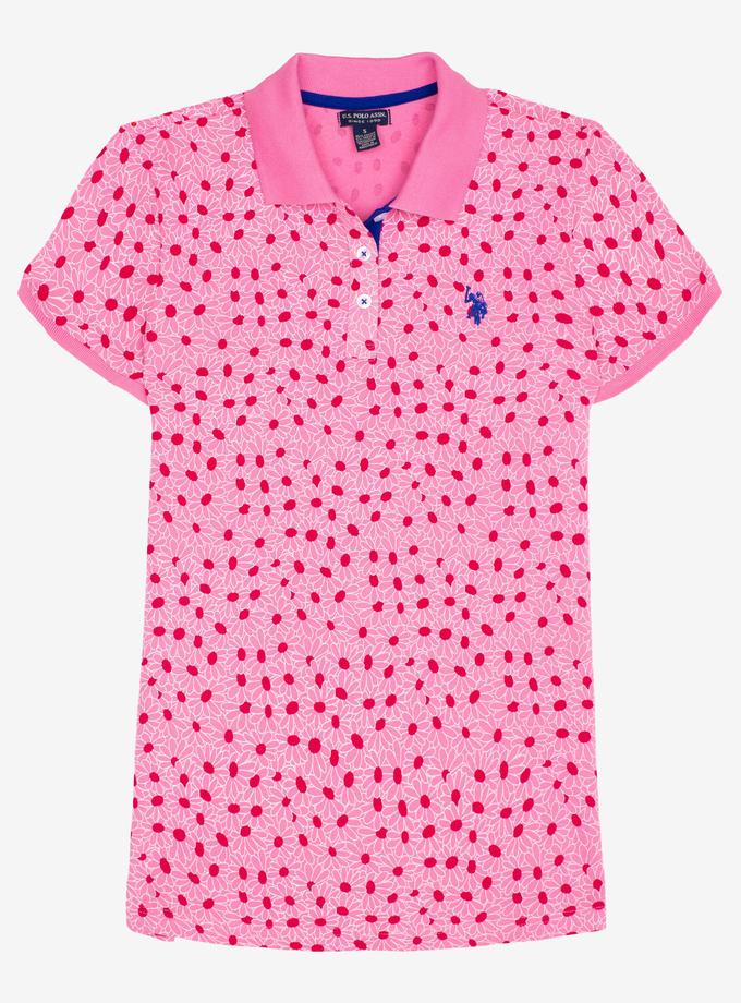 USPA DAISY PRINT POLO SHIRT Best Price