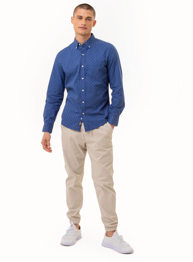 USPA DART PRINT LONG SLEEVE POPLIN SHIRT Best Seller