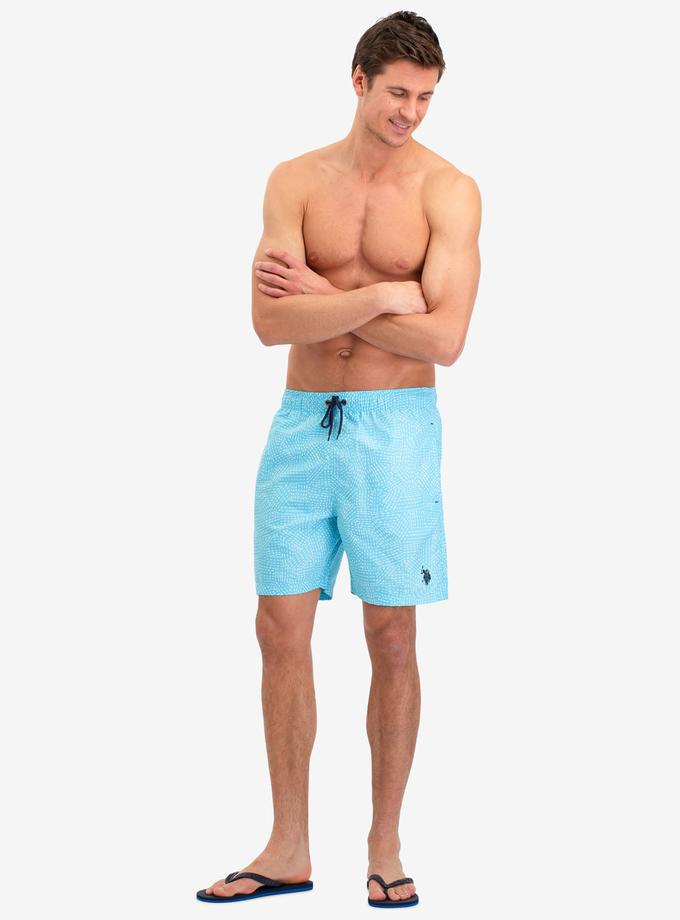 USPA DASH PATTERN SWIM TRUNKS On Sale