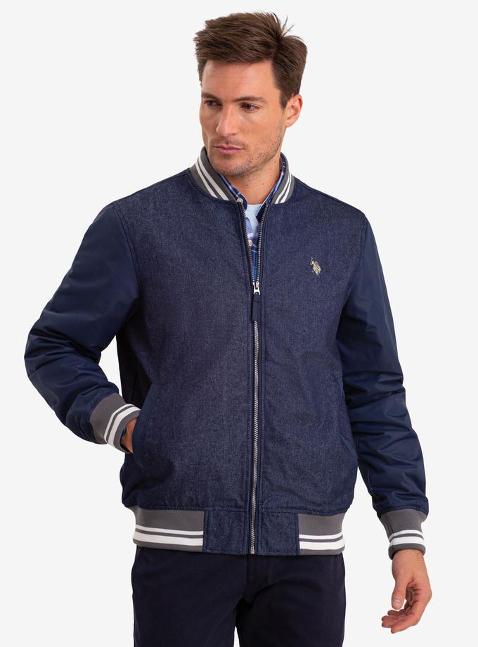 USPA DENIM BOMBER JACKET Best Price