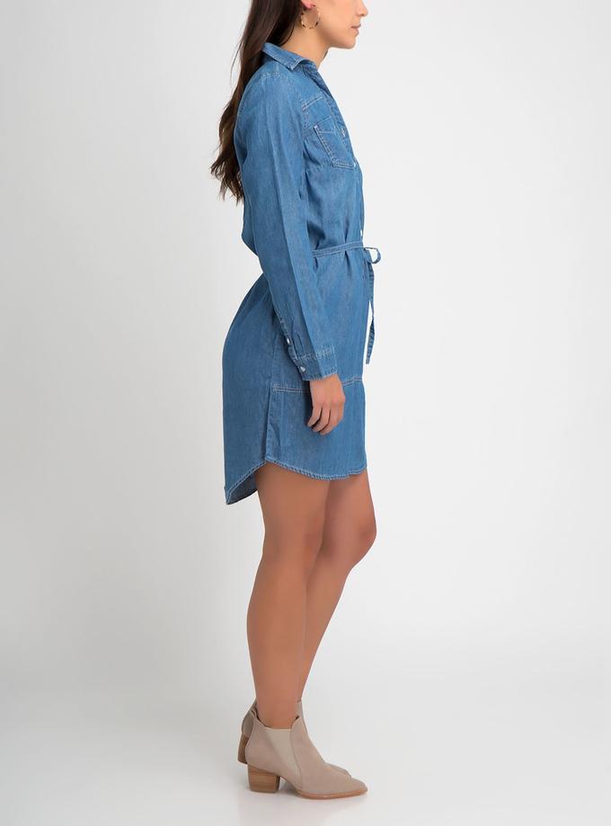 USPA DENIM SHIRT DRESS New Arrival