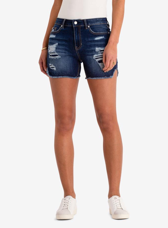 USPA DESTRUCTED DENIM SHORTS Same Day Delivery