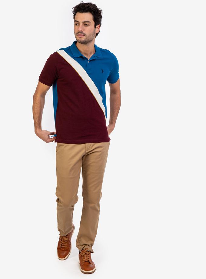 USPA DIAGONAL COLORBLOCK POLO SHIRT Best Price