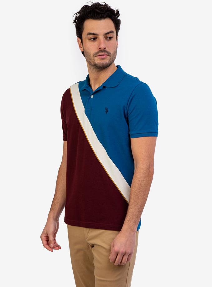 USPA DIAGONAL COLORBLOCK POLO SHIRT Best Price