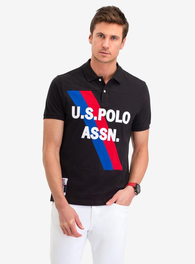 USPA DIAGONAL COLORBLOCK POLO SHIRT On Sale