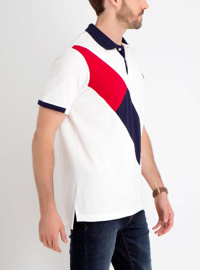 USPA DIAGONAL POLO SHIRT Same Day Delivery