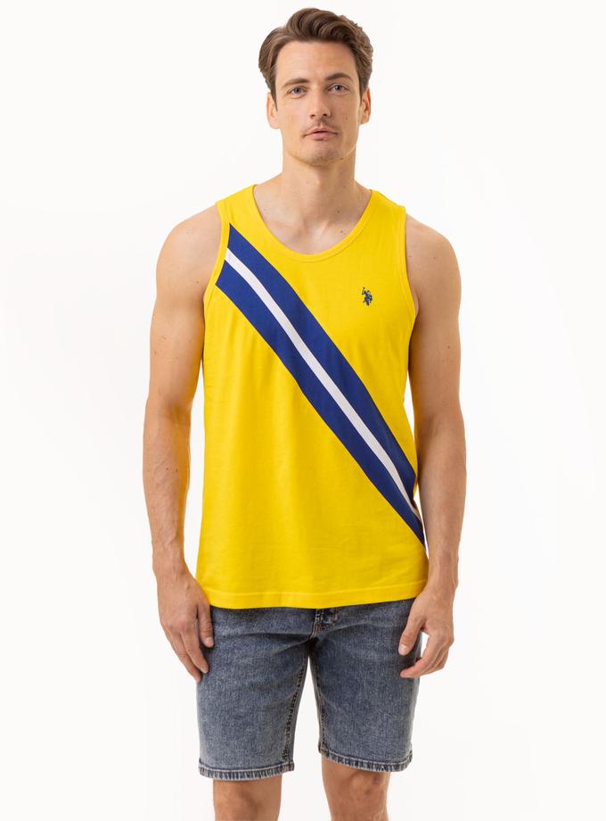 USPA DIAGONAL SASH JERSEY MUSCLE TANK Best Seller