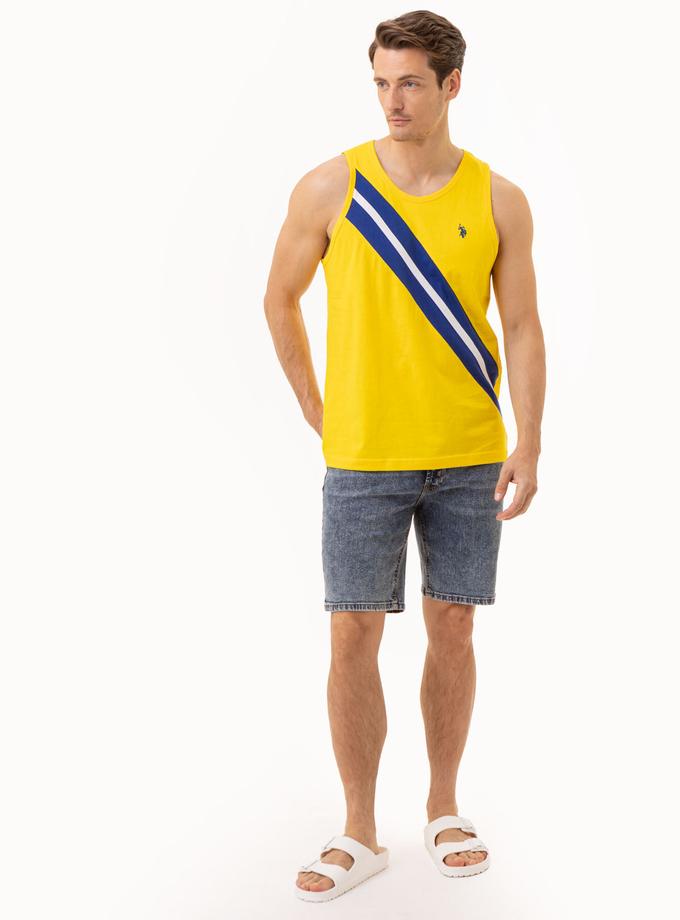 USPA DIAGONAL SASH JERSEY MUSCLE TANK Best Seller